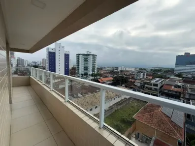 Apartamento com 2 Quartos para alugar, 69m² no Guilhermina, Praia Grande