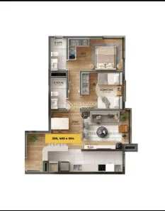 Apartamento com 2 Quartos à venda, 84m² no Centro, Canela