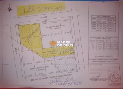Lote/Terreno à venda, 3297m² no Pacheco, Caucaia