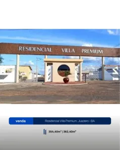 Lote/Terreno à venda, 362m² no Pedra do Lord, Juazeiro