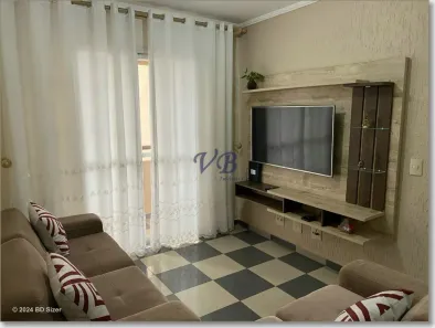 Apartamento com 3 Quartos à venda, 60m² no Vila Camilópolis, Santo André
