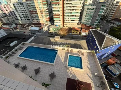 Apartamento com 2 Quartos para alugar, 77m² no Guilhermina, Praia Grande