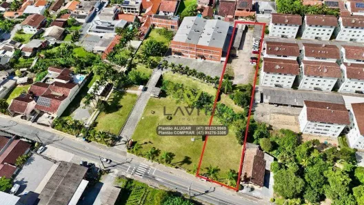 Lote/Terreno à venda, 2418m² no Valparaiso, Blumenau