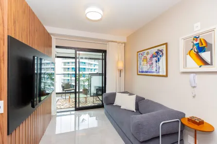 Apartamento com 1 Quarto à venda, 42m² no Indianópolis, São Paulo