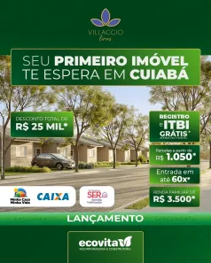 Casa de Condomínio com 2 Quartos à venda, 47m² no Pedra 90, Cuiabá
