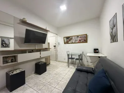 Kitnet com 1 Quarto à venda, 37m² no Ponta da Praia, Santos