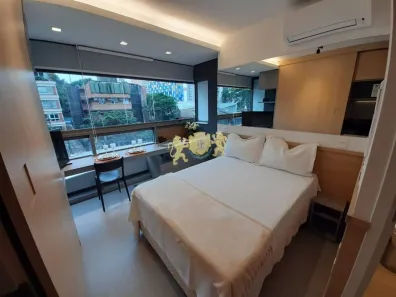 Flat com 1 Quarto para alugar, 20m² no Pinheiros, São Paulo