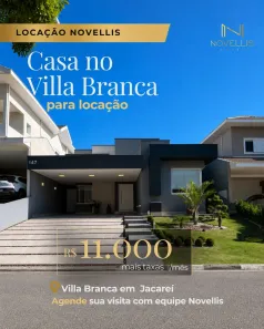 Casa de Condomínio com 3 Quartos para alugar, 230m² no Loteamento Villa Branca, Jacareí