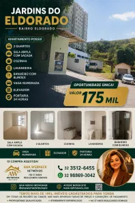 Apartamento com 2 Quartos à venda, 60m² no Eldorado, Juiz de Fora