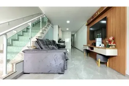 Sobrado com 4 Quartos à venda, 129m² no Vila Camilópolis, Santo André