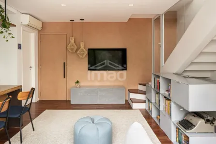 Cobertura com 2 Quartos para alugar, 100m² no Vila Madalena, São Paulo