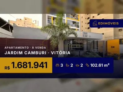 Apartamento com 3 Quartos à venda, 102m² no Jardim Camburi, Vitória