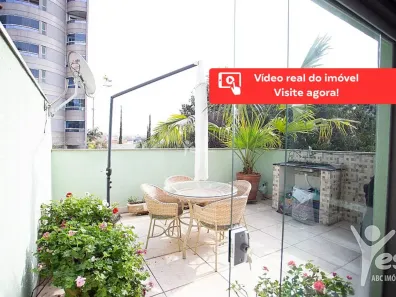 Cobertura com 3 Quartos à venda, 90m² no Jardim, Santo André