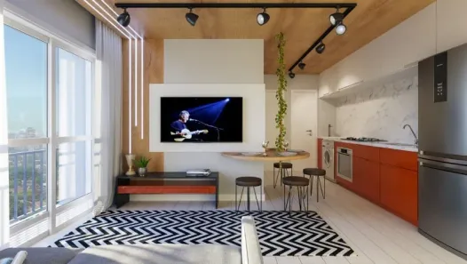 Apartamento com 1 Quarto à venda, 27m² no Indianópolis, São Paulo