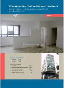 Imóvel Comercial à venda, 100m² no Encruzilhada, Santos