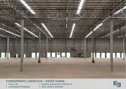 Galpão/Depósito/Armazém para alugar, 2300m² no Parque Industrial, Viana