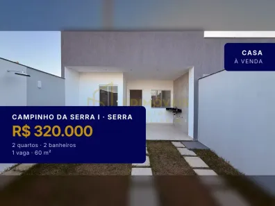 Casa com 2 Quartos à venda, 60m² no Campinho da Serra I, Serra