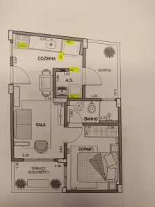 Casa com 1 Quarto para alugar, 28m² no Parque São Luís, São Paulo