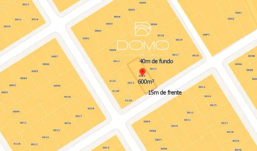 Lote/Terreno à venda, 600m² no São Cristóvão, Cascavel