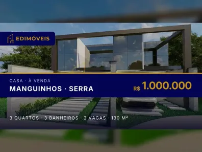 Casa com 3 Quartos à venda, 130m² no Manguinhos, Serra