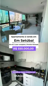 Apartamento com 1 Quarto à venda, 50m² no Boa Viagem, Recife