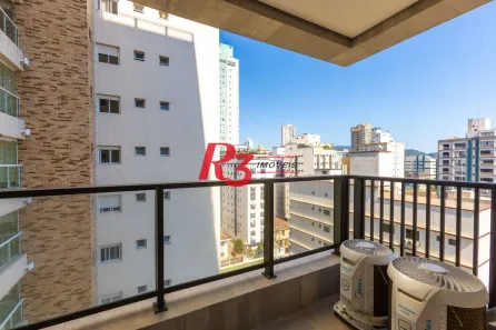 Apartamento com 1 Quarto para alugar, 53m² no Aparecida, Santos