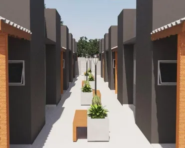 Casa de Condomínio com 2 Quartos à venda, 50m² no Cibratel II, Itanhaém