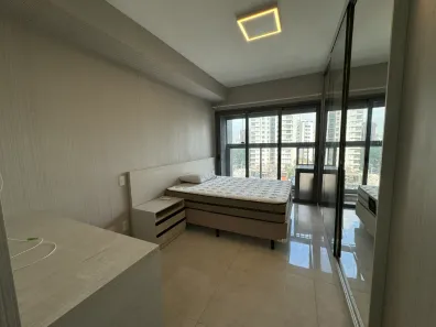 Apartamento com 1 Quarto para alugar, 24m² no Indianópolis, São Paulo
