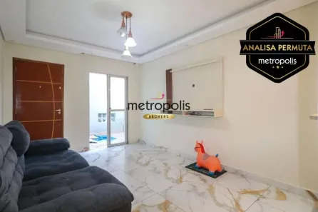 Apartamento com 2 Quartos para alugar, 67m² no Barcelona, São Caetano do Sul