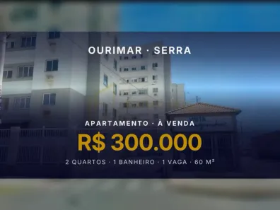 Apartamento com 2 Quartos à venda, 60m² no Ourimar, Serra