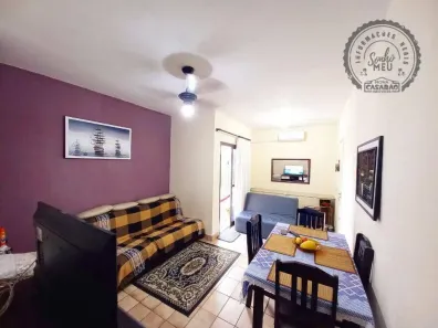 Apartamento com 1 Quarto à venda, 50m² no Guilhermina, Praia Grande
