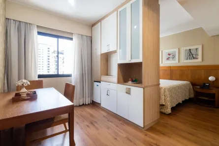 Kitnet com 1 Quarto à venda, 36m² no Indianópolis, São Paulo