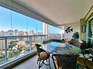 Apartamento com 3 Quartos à venda, 181m² no Gonzaga, Santos
