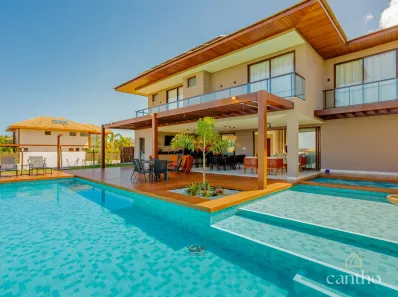 Casa de Condomínio com 7 Quartos à venda, 526m² no Condomínio Porto das Baleias, Mata de São João