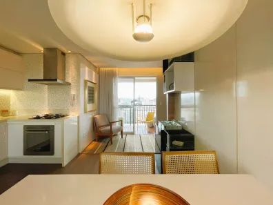Apartamento com 1 Quarto para alugar, 58m² no Cambuí, Campinas