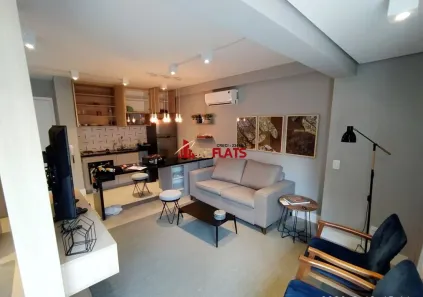 Flat com 1 Quarto para alugar, 60m² no Jardim Paulista, São Paulo