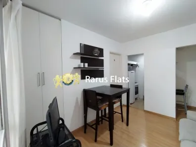 Flat com 1 Quarto para alugar, 37m² no Morro dos Ingleses, São Paulo