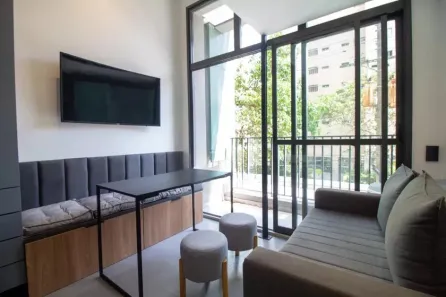 Apartamento com 1 Quarto à venda, 24m² no Santo Amaro, São Paulo