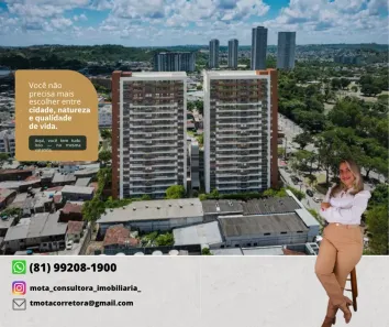 Apartamento com 2 Quartos à venda, 48m² no Várzea, Recife