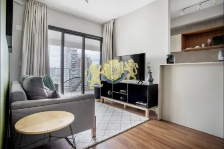 Flat com 1 Quarto à venda, 52m² no Itaim Bibi, São Paulo
