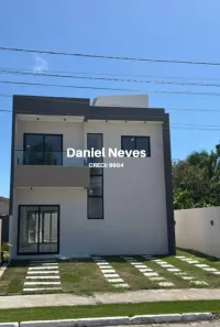Casa de Condomínio com 4 Quartos à venda, 130m² no Catu de Abrantes (Abrantes), Camaçari