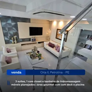 Apartamento com 3 Quartos à venda, 10m² no Atrás da Banca, Petrolina