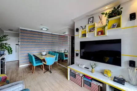 Apartamento com 3 Quartos para alugar, 68m² no Vila Regente Feijó, São Paulo