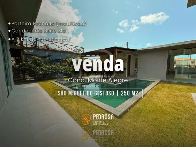 Casa de Condomínio com 4 Quartos à venda, 247m² no Centro, Touros