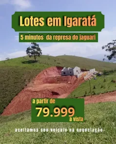Lote/Terreno à venda, 600m² no Recanto das Águas, Igaratá