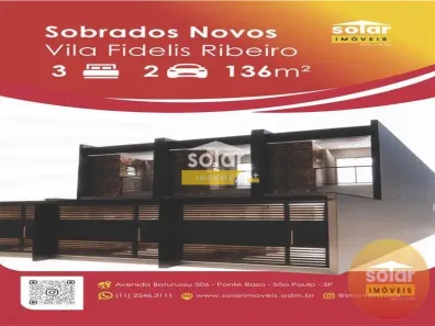 Sobrado com 3 Quartos à venda, 136m² no Vila Buenos Aires, São Paulo
