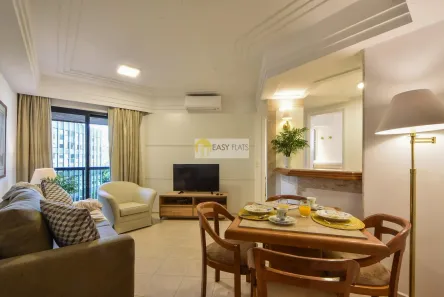 Flat com 1 Quarto para alugar, 40m² no Itaim Bibi, São Paulo