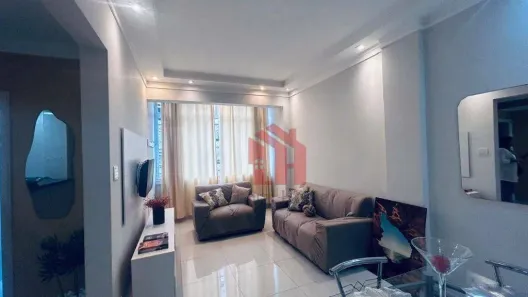 Apartamento com 1 Quarto para alugar, 55m² no Boqueirão, Santos