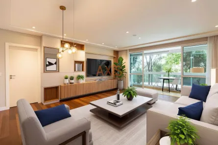 Apartamento com 3 Quartos à venda, 134m² no Juvevê, Curitiba