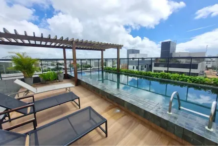 Apartamento com 1 Quarto para alugar, 22m² no Intermares, Cabedelo
